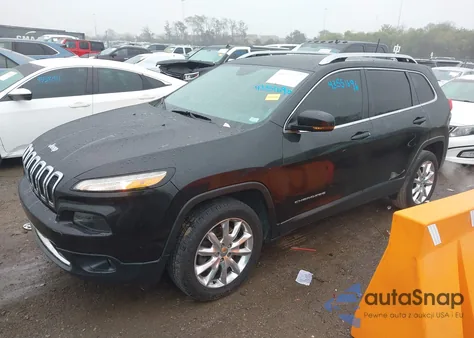 2016 Jeep Cherokee Limited из США, поврежденный, VIN 1C4PJLDB3GW184172